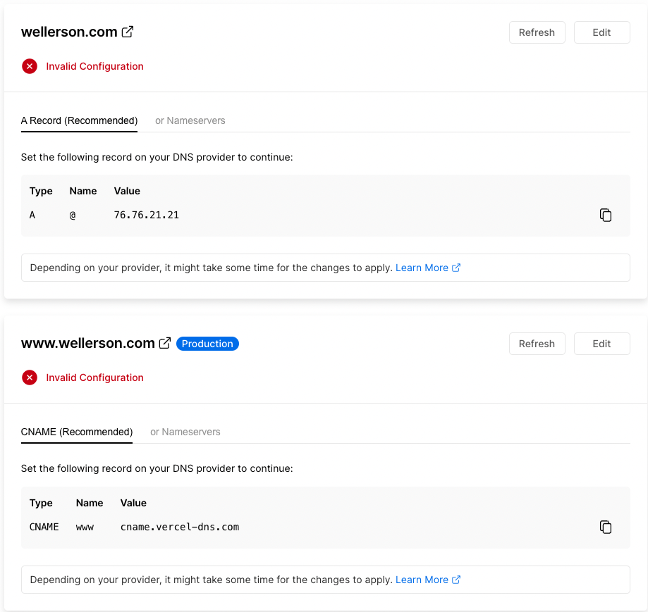Domains